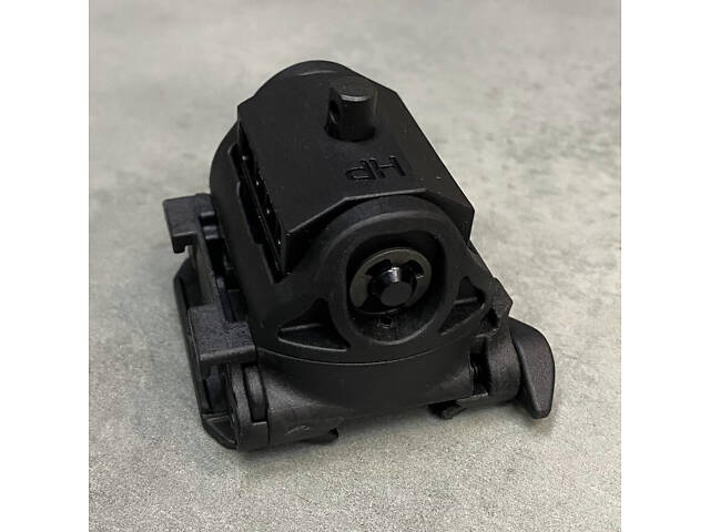 Адаптер для сошок FAB Defense H-POD Picatinny Adaptor, колір - Чорний, поворотно-нахильний, кріплення для сошок на Picatinny. - Фото 2