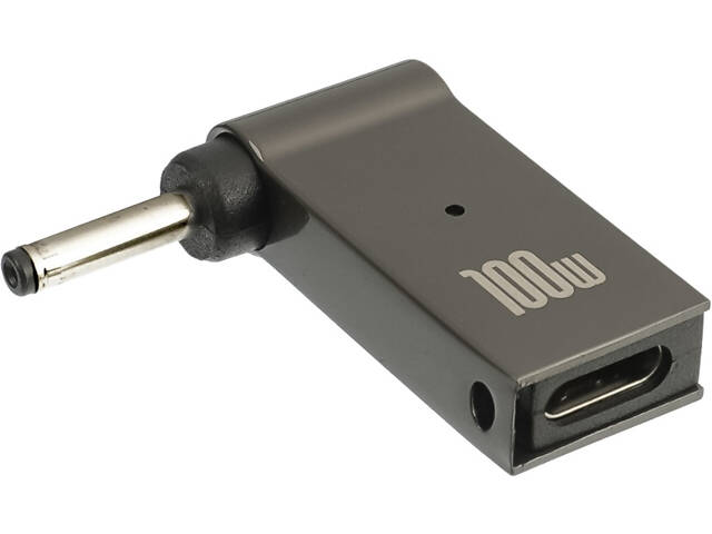 Адаптер для заряджання ноутбуків Type-C to DC 3.0-1.1mm 100W - Фото 1