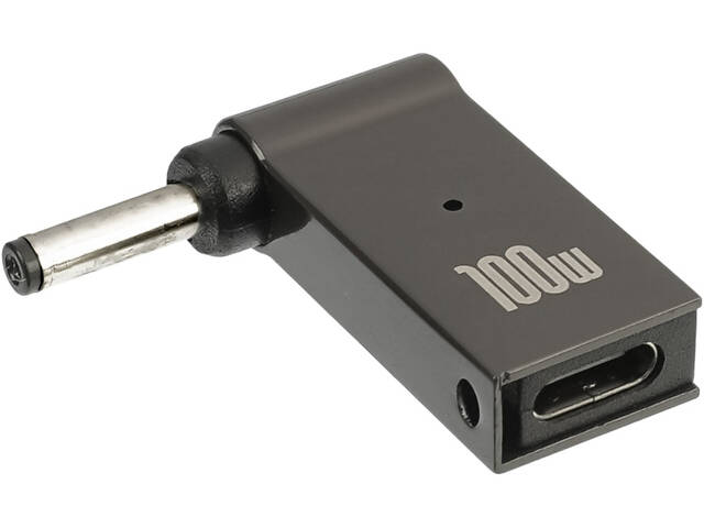 Адаптер для заряджання ноутбуків Type-C to DC 3.5-1.35mm 100W - Фото 1