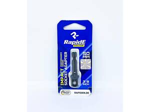 Адаптер-перехідник RapidE IMPACT 50mm з біти на квадрат 1/2'