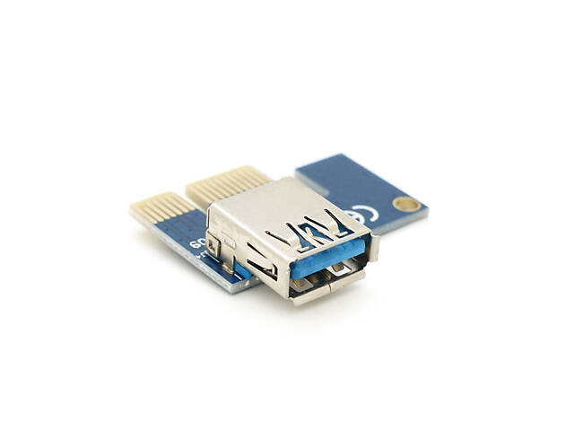 Адаптер - перехідник PCE-N09 з PCI-e x1 на USB 3.0, VER009S, OEM - Фото 1