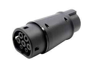 Адаптер Переходник Type 1 - Type 2 Bluefield (Mennekes IEC 62196-2 – J1772) Black (455050568)