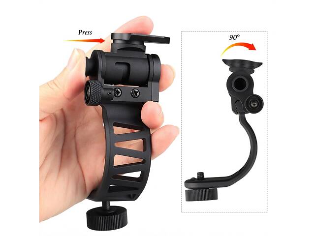 Адаптер - переходник J-arm для крепления монокуляра ночного виденья Nectronix PVS-14 к L4G24 gz240246 (101016) - Фото 5