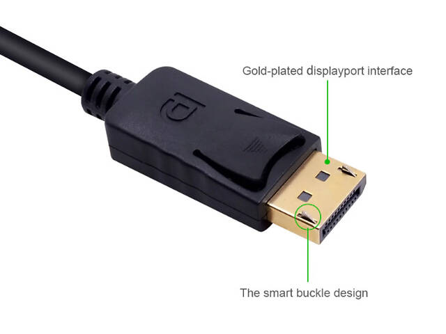 Адаптер-преобразователь Displayport (DP) - HDMI, конвертер Display Port - HDMI - Фото 3