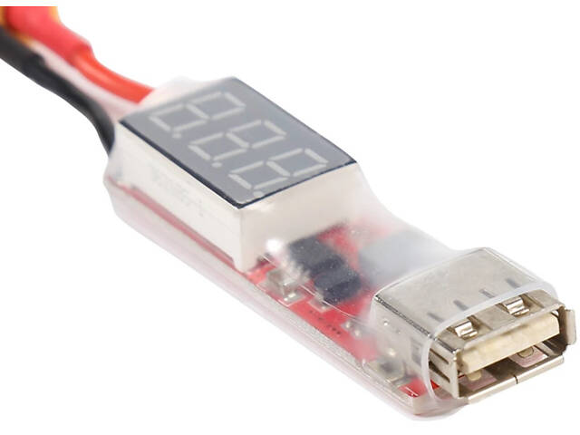 Адаптер-преобразователь для аккумуляторов 2S–6S LiPo XT60 to USB 5V / 2A - Фото 2