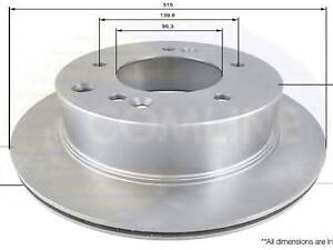 ADC1088V Comline - Диск гальмівний вентильований COMLINE ADC1088V на KIA SORENTO I (JC)