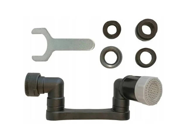 Аератор для змішувача Noveen XL1059 Black з поворотом 1080° - Фото 2