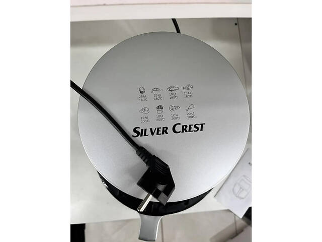 Аерофритюрниця цифрова безоливна фритюрниця 6 літрів SILVER CREST S-18 2400W - Фото 4