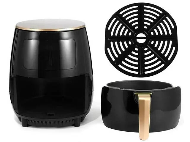 Аерофритюрниця цифрова безоливна фритюрниця 6 літрів SILVER CREST S-18 2400W - Фото 8