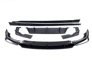 Аэро кот (комплект дооснащения) Карбон (аква принт) на BMW X6 G06 2019-2022 года