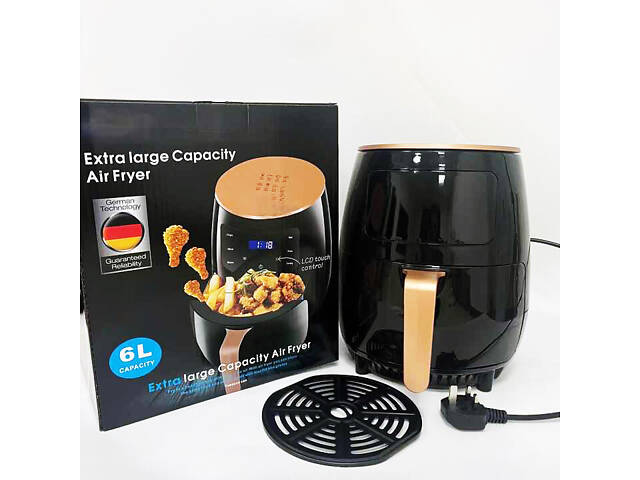 Аэрофритюрница Air Fryer Maxtop MP-18 6L 3600W - Фото 1