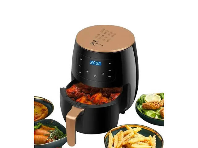 Аэрофритюрница Air Fryer Maxtop MP-18 6L 3600W - Фото 2