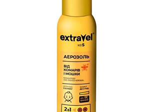 Аэрозоль от насекомых Extravel Kids От комаров и мошек 80 мл (4820184441521)