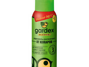 Аэрозоль от насекомых Gardex Classic От комаров 100 мл (5904114080024)
