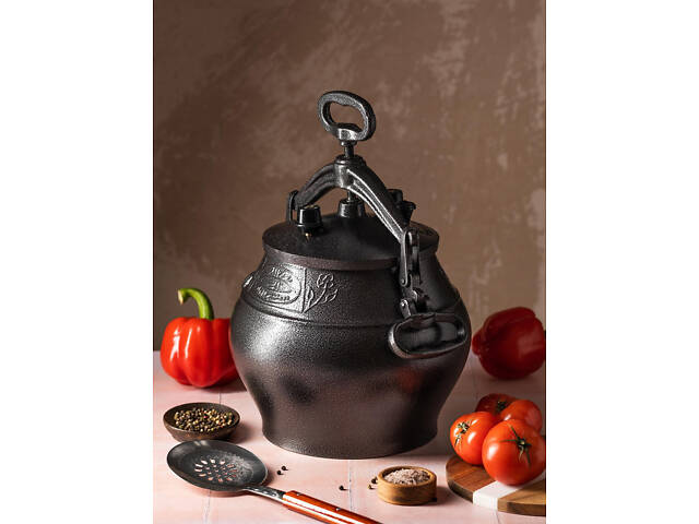 Афганский казан-скороварка 50 л черный Rashko Baba - Фото 9