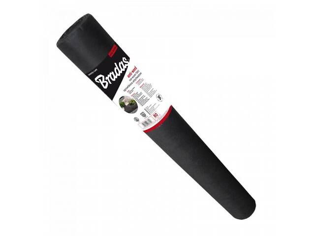 Агроволокно Bradas 80 г/м² 1,6х50 м Черное