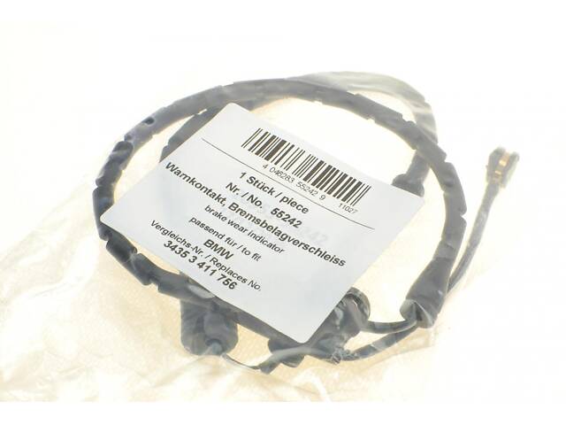 AIC 55242 Датчик износа тормозных колодок (передних) BMW X3 (E83) 03-08 (L=740mm) - Фото 2