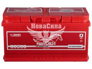 АКБ 100-А/Ч (Red Horse) Top Energy (R+) 850A (353х175х190мм.) (Італія) RHT100E0