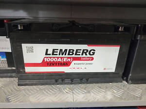 АКБ 6 ст 110 А (980EN) (0) LEMBERG battery Євро