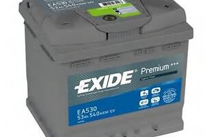 АКБ 6СТ-53 R+ (пт540) (необслуж) Premium Exide