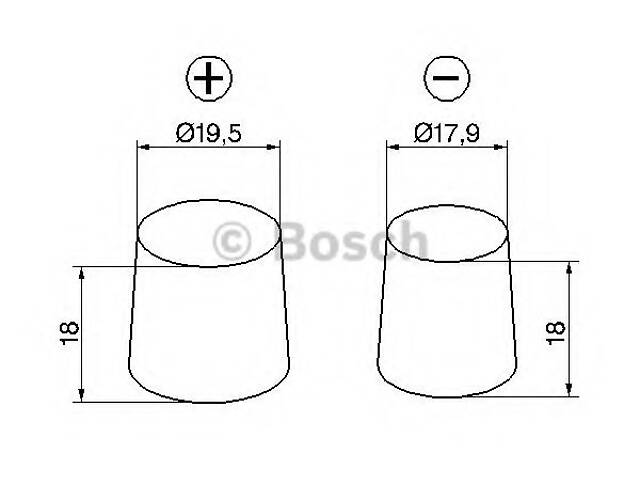 АКБ Bosch S5 Silver Plus 12V 52Ah 520A [-/+] 207x175x175 0 092 S50 010