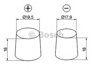 АКБ Bosch Silver S5 005 63Ah/610A (-/+) 242x175x190 0 092 S50 050