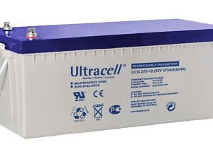 АКБ Ultracell UCG275-12 12V/275Ah (стаціонарна) GEL