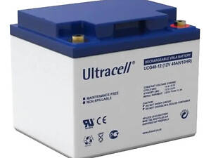 АКБ Ultracell UCG45-12 12V/45Ah (стаціонарна) GEL