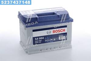 Аккумулятор 60Ah-12v BOSCH (S4004) (242x175x175),R,EN540