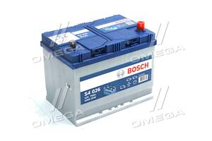 Аккумулятор 70Ah-12v BOSCH (S4026) (261x175x220),R,EN630(Азия)