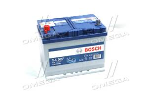 Аккумулятор 70Ah-12v BOSCH (S4027) (261x175x220),L,EN630(Азия)