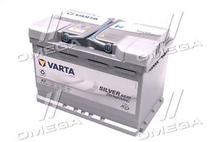 Аккумулятор 70Ah-12v VARTA Start-Stop Plus AGM (278х175х190), R, EN 760