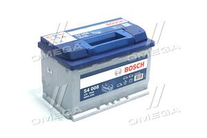 Аккумулятор 74Ah-12v BOSCH (S4008) (278x175x190),R,EN680