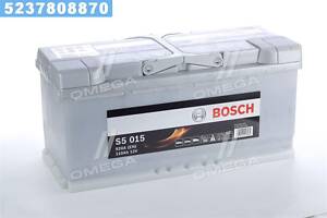 Аккумулятор 110Ah-12v BOSCH (S5015) (393x175x190),R,EN920