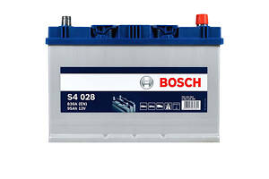 Аккумулятор автомобильный BOSCH (S40 280) (D31) Asia 95Ah 830A R+ н.к.