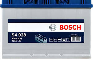 Аккумулятор автомобильный BOSCH (S40 280) (D31) Asia 95Ah 830A R+ н.к.