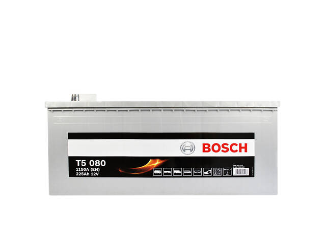 Автомобільний акумулятор BOSCH 225Ah 1150A L+ (T50 800) (D6)