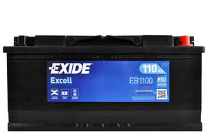 Автомобільний акумулятор EXIDE Excell 110Аh 850A R+ (L6)