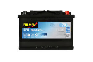 Аккумулятор автомобильный FULMEN Start-Stop EFB 70Ah 760A R+