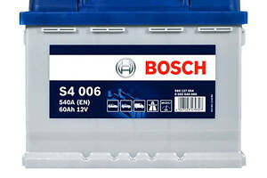 Аккумулятор автомобильный BOSCH (S40 060) (L2) 60Ah 540A L+