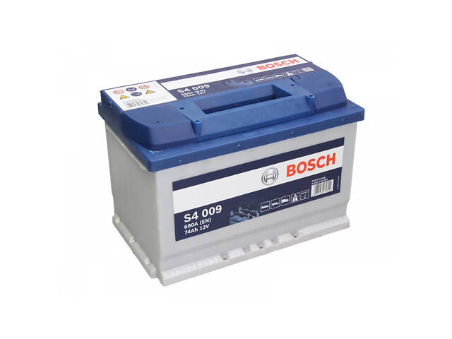 Аккумулятор автомобильный BOSCH (S40 090) (L3) 74Ah 680A L+