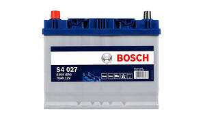 Аккумулятор автомобильный BOSCH (S40 270) (D26) Asia 70Ah 630A L+ н.к.