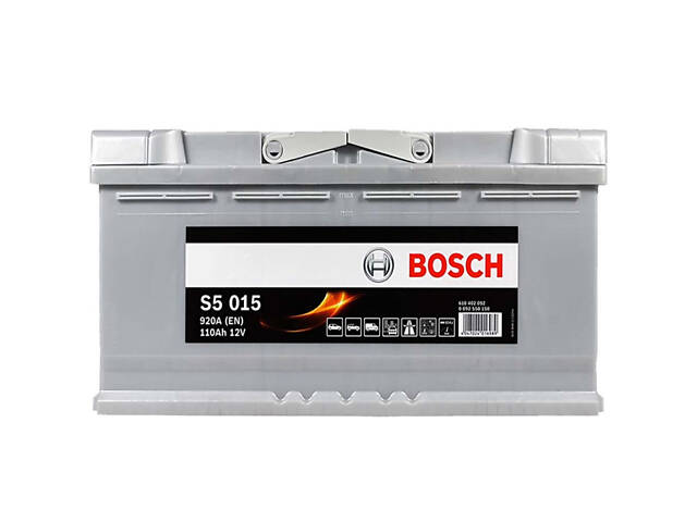 Аккумулятор автомобильный BOSCH (S50 150) (L6) 110Ah 920A R+