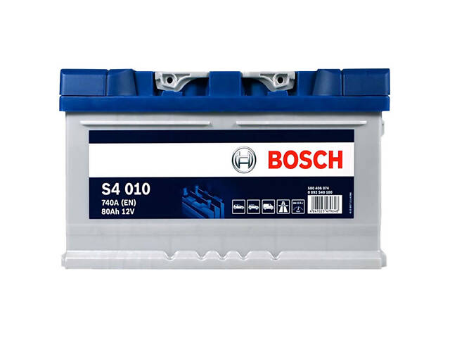 Автомобільний акумулятор BOSCH 80Ah 740A R+ (S40 100) (LB4)