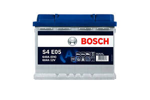 Аккумулятор автомобильный BOSCH EFB (S4E 051) (L2) 60Ah 640A R+