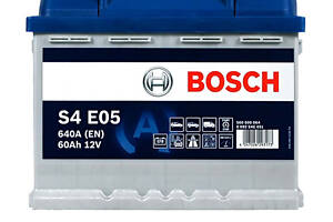 Акумулятор автомобільний BOSCH EFB (S4E 051) (L2) 60Ah 640A R+