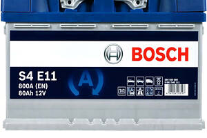 Автомобільний акумулятор BOSCH EFB (S4E 111) (L4) 80Ah 800A R+