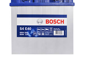 Аккумулятор автомобильный BOSCH EFB Asia (S4E 400) (D23) 65Ah 650A R+