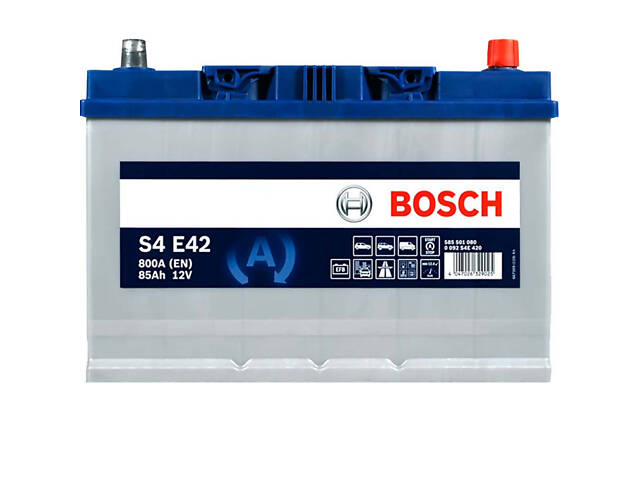 Акумулятор автомобільний BOSCH EFB Asia (S4E 420) (D31) 85Ah 800A R+ н. к.
