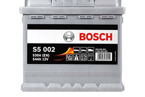 Аккумулятор автомобильный BOSCH S5 54Ah 530A R+ (S50 020) (L1)